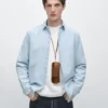 100 % puuvillainen denimkauluspaita 100 % puuvillainen denimkauluspaita