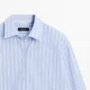 100 % puuvillainen raidallinen kauluspaita 100 % puuvillainen raidallinen kauluspaita