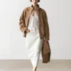 Barrel Fit -mallinen denim-midihame Barrel Fit -mallinen denim-midihame