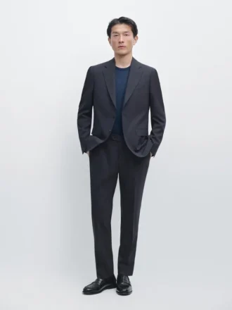Cool Wool -sekoitteesta valmistettu puvun bleiseri Cool Wool -sekoitteesta valmistettu puvun bleiseri