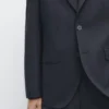 Cool Wool -sekoitteesta valmistettu puvun bleiseri Cool Wool -sekoitteesta valmistettu puvun bleiseri