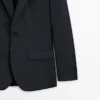Cool Wool -sekoitteinen ruudullinen bleiseri Cool Wool -sekoitteinen ruudullinen bleiseri