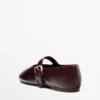 Crackled Leather Ballet Flats Crackled Leather Ballet Flats