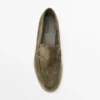 Halkaistu nahkaiset Loaferit Halkaistu nahkaiset Loaferit