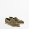 Halkaistu nahkaiset Loaferit Halkaistu nahkaiset Loaferit