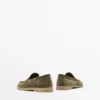 Halkaistu nahkaiset Loaferit Halkaistu nahkaiset Loaferit