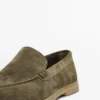 Halkaistu nahkaiset Loaferit Halkaistu nahkaiset Loaferit