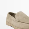 Halkaistu nahkaiset Loaferit Halkaistu nahkaiset Loaferit