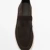 Halkaistusta nahasta valmistetut saapasmalliset Loaferit Halkaistusta nahasta valmistetut saapasmalliset Loaferit