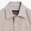 Houndstooth-kuosinen puuvillaseospaita Houndstooth-kuosinen puuvillaseospaita