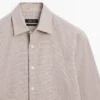 Houndstooth-kuosinen puuvillaseospaita Houndstooth-kuosinen puuvillaseospaita