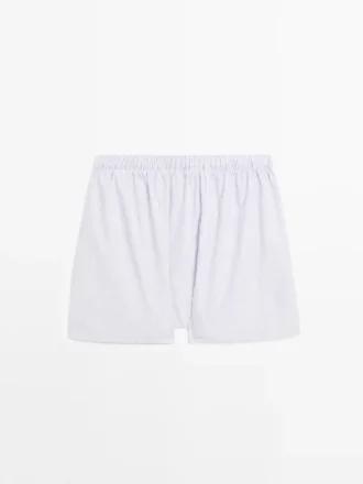 Kaksiraitaiset boxershortsit