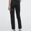 Keskikorkeat, lyhennetyt slim fit -farkut Keskikorkeat, lyhennetyt slim fit -farkut