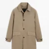 Kevyt puuvillaseos-trenchcoat Kevyt puuvillaseos-trenchcoat