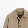 Kevyt puuvillaseos-trenchcoat Kevyt puuvillaseos-trenchcoat