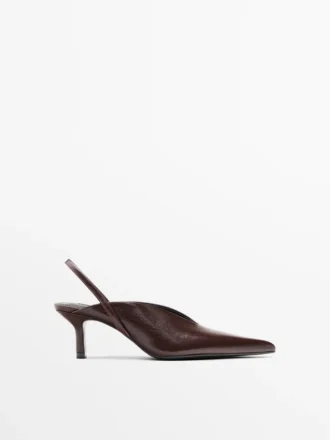 Korkeakorkoiset slingback-kengät