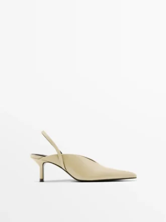 Korkeakorkoiset slingback-kengät