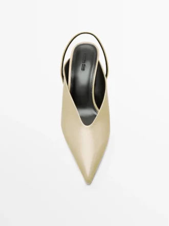 Korkeakorkoiset slingback-kengät
