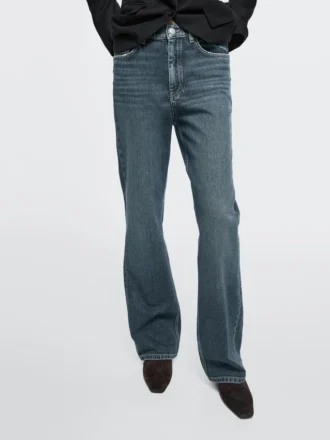 Korkeavyötäröiset bootcut-farkut