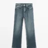 Korkeavyötäröiset bootcut-farkut Korkeavyötäröiset bootcut-farkut