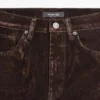 Korkeavyötäröiset flokattuja bootcut-farkut Korkeavyötäröiset flokattuja bootcut-farkut