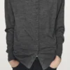 Mock-turtleneck-neuletakit, peitetyt napit