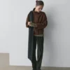 Mokkanahkainen bomber-takki Mokkanahkainen bomber-takki