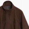 Mokkanahkainen bomber-takki Mokkanahkainen bomber-takki