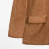 Mokkanahkainen takki Mokkanahkainen takki