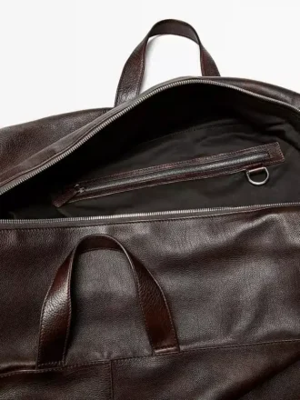 Nappanahkainen maxi-duffel-laukku