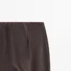 Nappanahkaiset leggingsit Nappanahkaiset leggingsit