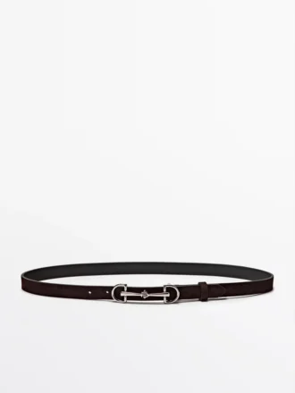 Nubukkileather-Equestrian-vyö