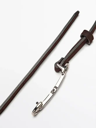 Nubukkileather-Equestrian-vyö