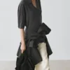Oversize-neulepusero, silkkia ja villaa Oversize-neulepusero, silkkia ja villaa