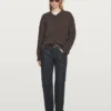 Oversize-neulepusero, V-kaulus Oversize-neulepusero, V-kaulus