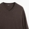 Oversize-neulepusero, V-kaulus Oversize-neulepusero, V-kaulus