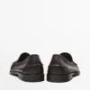 Pehmeät, öljytty nahkaiset penny-Loaferit Pehmeät, öljytty nahkaiset penny-Loaferit