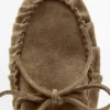 Pehmeät nahkaiset Loaferit, joissa on rypytysyksityiskohta Pehmeät nahkaiset Loaferit, joissa on rypytysyksityiskohta