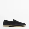 Pehmeät split-nahkaiset loaferit Pehmeät split-nahkaiset loaferit