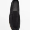 Pehmeät split-nahkaiset loaferit Pehmeät split-nahkaiset loaferit