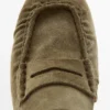 Pehmeät split-nahkaiset loaferit Pehmeät split-nahkaiset loaferit