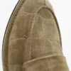 Pehmeät split-nahkaiset loaferit Pehmeät split-nahkaiset loaferit