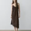 Pitsikoristeinen camisole-meko Pitsikoristeinen camisole-meko