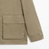 Puuvillaseoksesta valmistettu parka, jossa on taskut Puuvillaseoksesta valmistettu parka, jossa on taskut