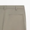 Puuvillaseoksesta valmistetut slim fit -housut Puuvillaseoksesta valmistetut slim fit -housut