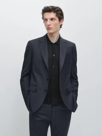 Raidallinen Cool Wool -bleiseri
