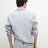 Raidallinen slim fit -linenpaita Raidallinen slim fit -linenpaita