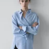 Raidallinen väljä kauluspaita Raidallinen väljä kauluspaita