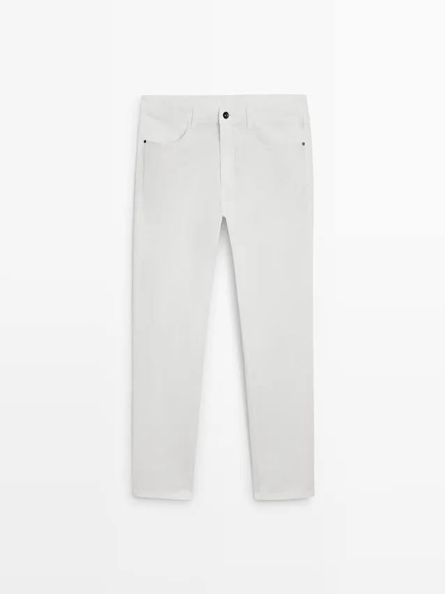 Slim Fit -farkkutyyliset housut Slim Fit -farkkutyyliset housut