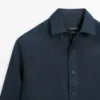 Slim Fit -kauluspaita, 100 % pellavaa Slim Fit -kauluspaita, 100 % pellavaa